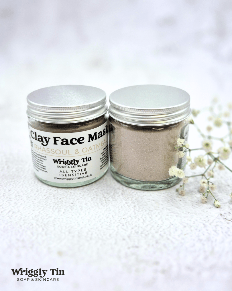 CLAY FACE MASK - with botanical extracts