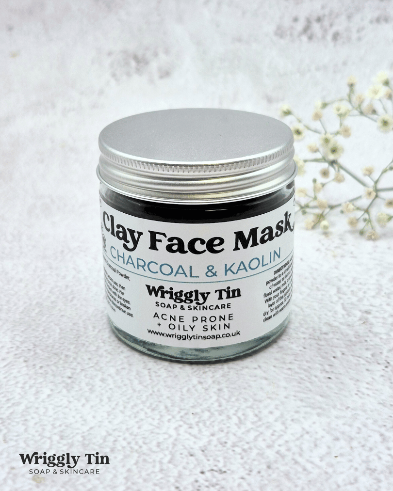 CLAY FACE MASK - with botanical extracts