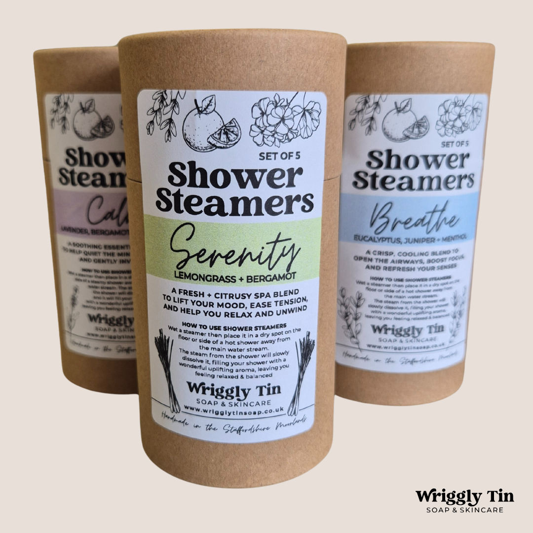SHOWER STEAMERS - Serenity (Lemongrass + Bergamot)