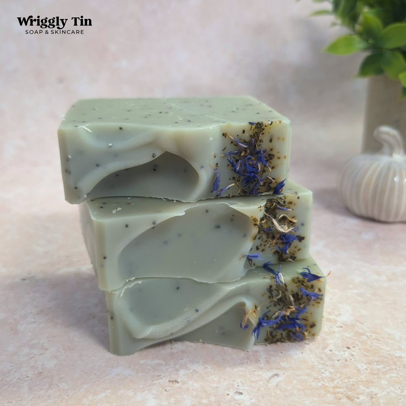 MINT & PATCHOULI - Goat Milk Soap with Hempseed