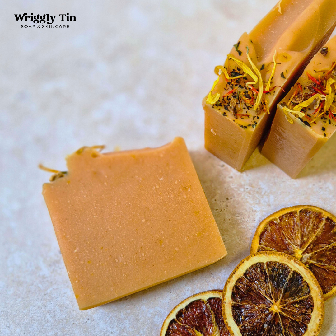 PUMPKIN, CINNAMON + ORANGE - Oat Milk Soap (vegan)