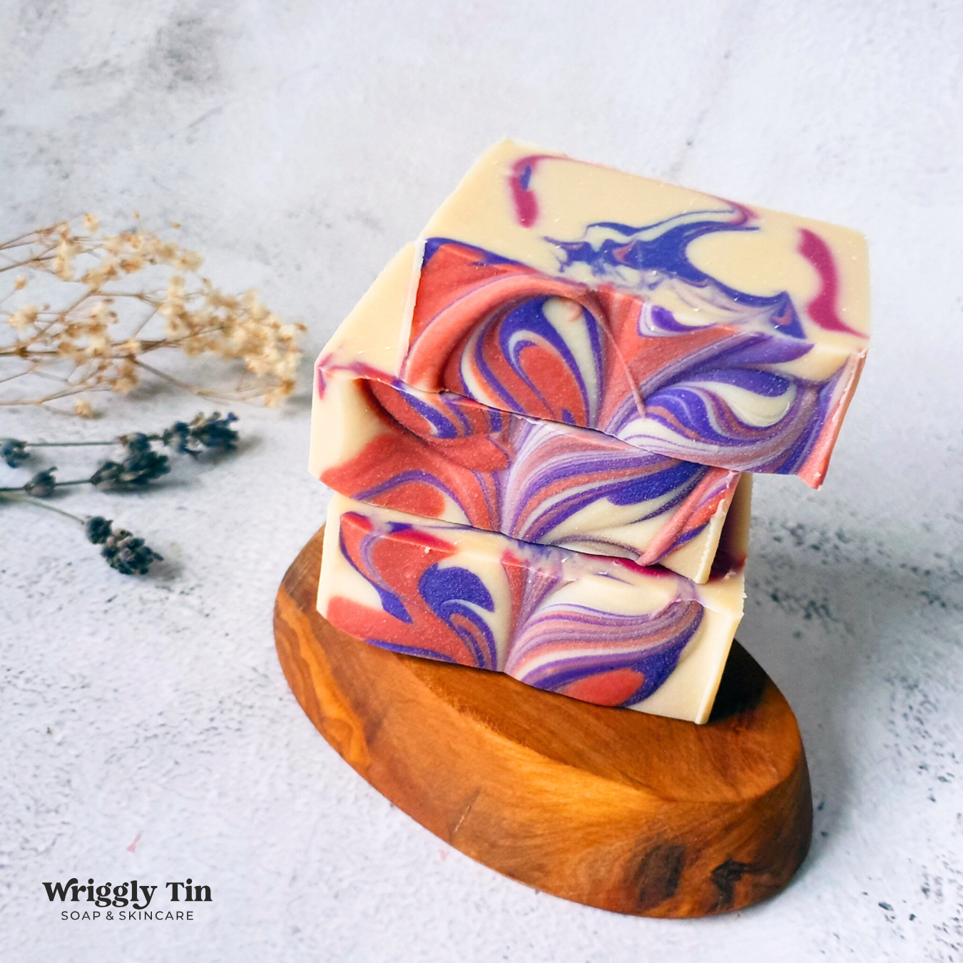 BLACK PLUM & RHUBARB - Goat Milk Soap