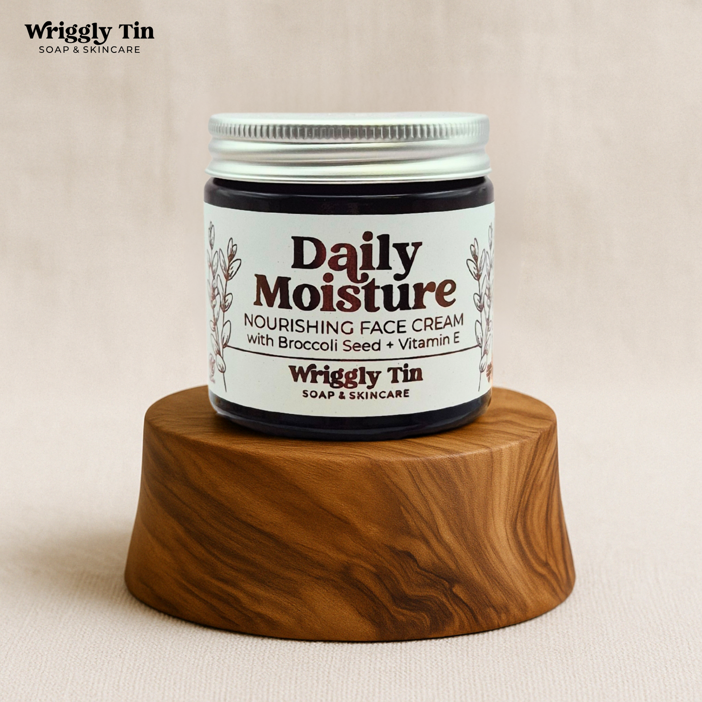 DAILY MOISTURE FACE CREAM - With Broccoli Seed + Vitamin E