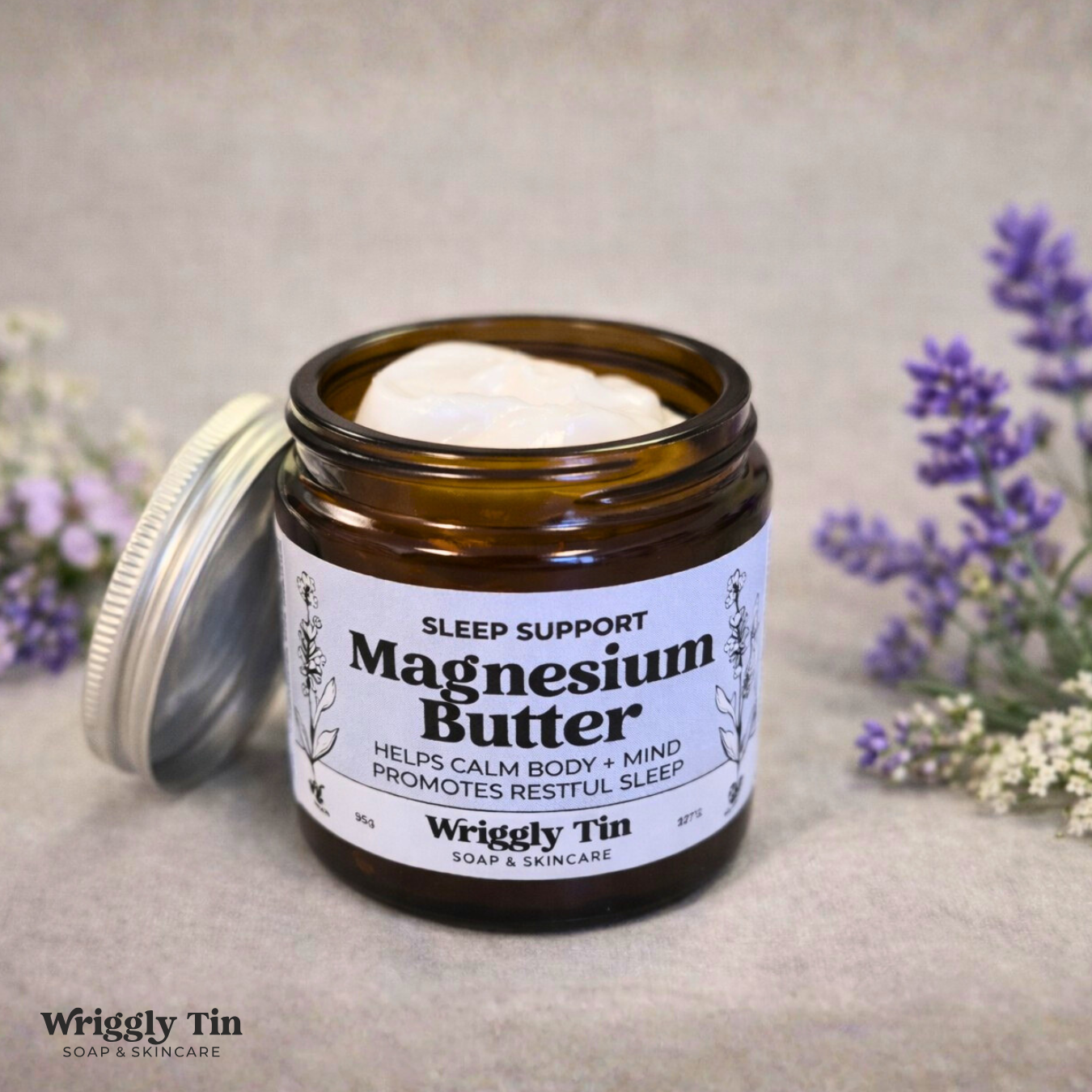 MAGNESIUM SLEEP BUTTER - with relaxing essential oils