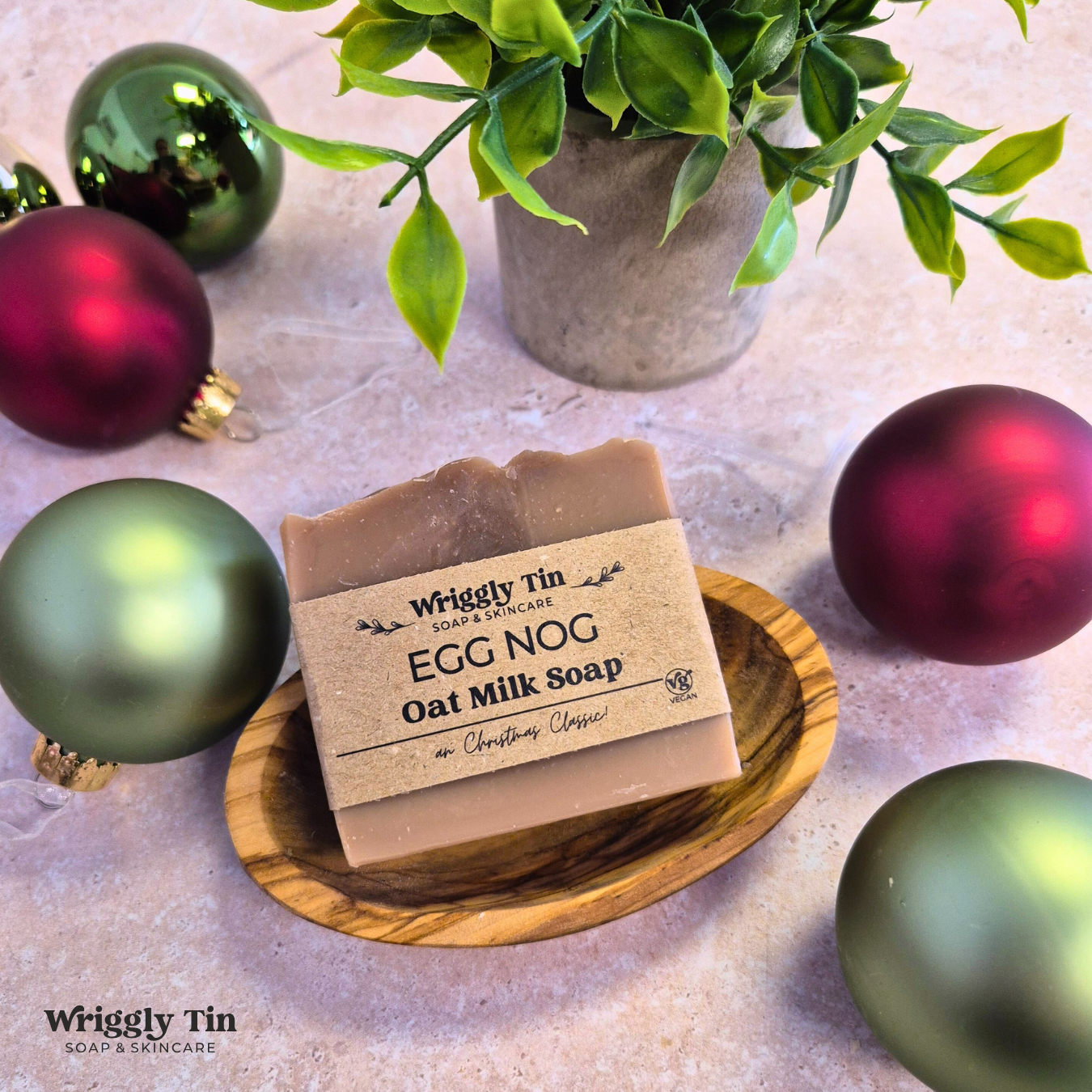 EGG NOG - Oat Milk Soap (VEGAN)