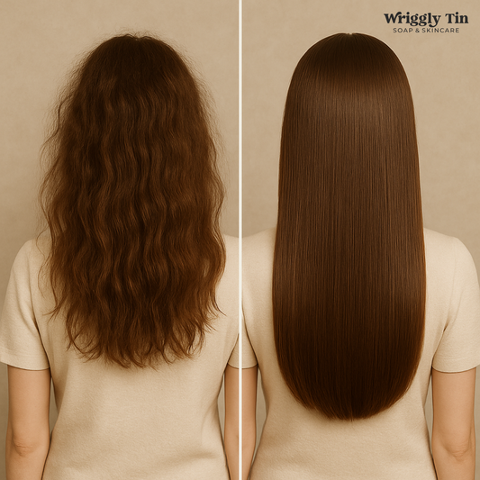 HIBISCUS + COCONUT HAIR GLOSS SERUM - smooth frizz + add shine to hair