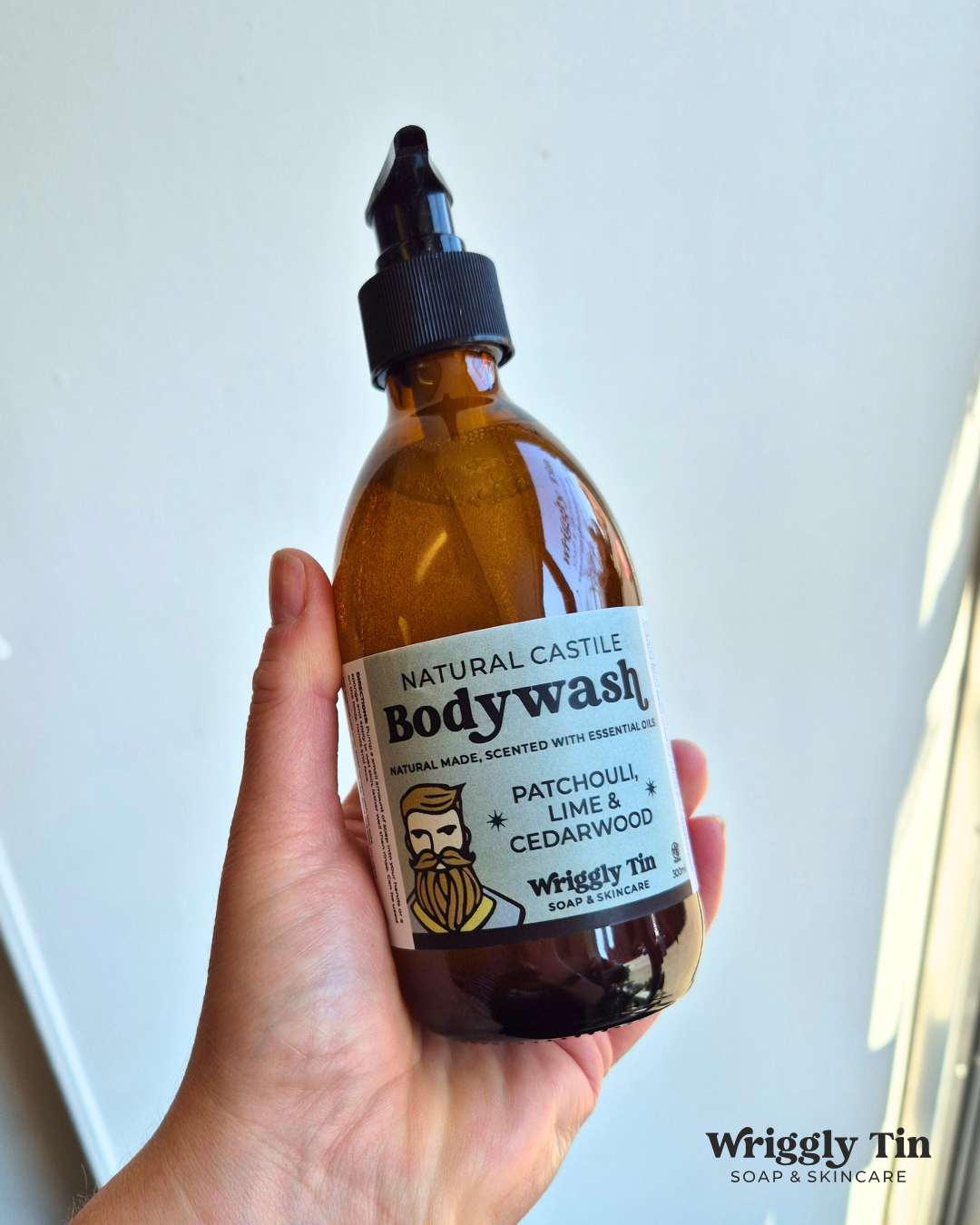 PATCHOULI, LIME & CEDARWOOD BODYWASH (300ml)