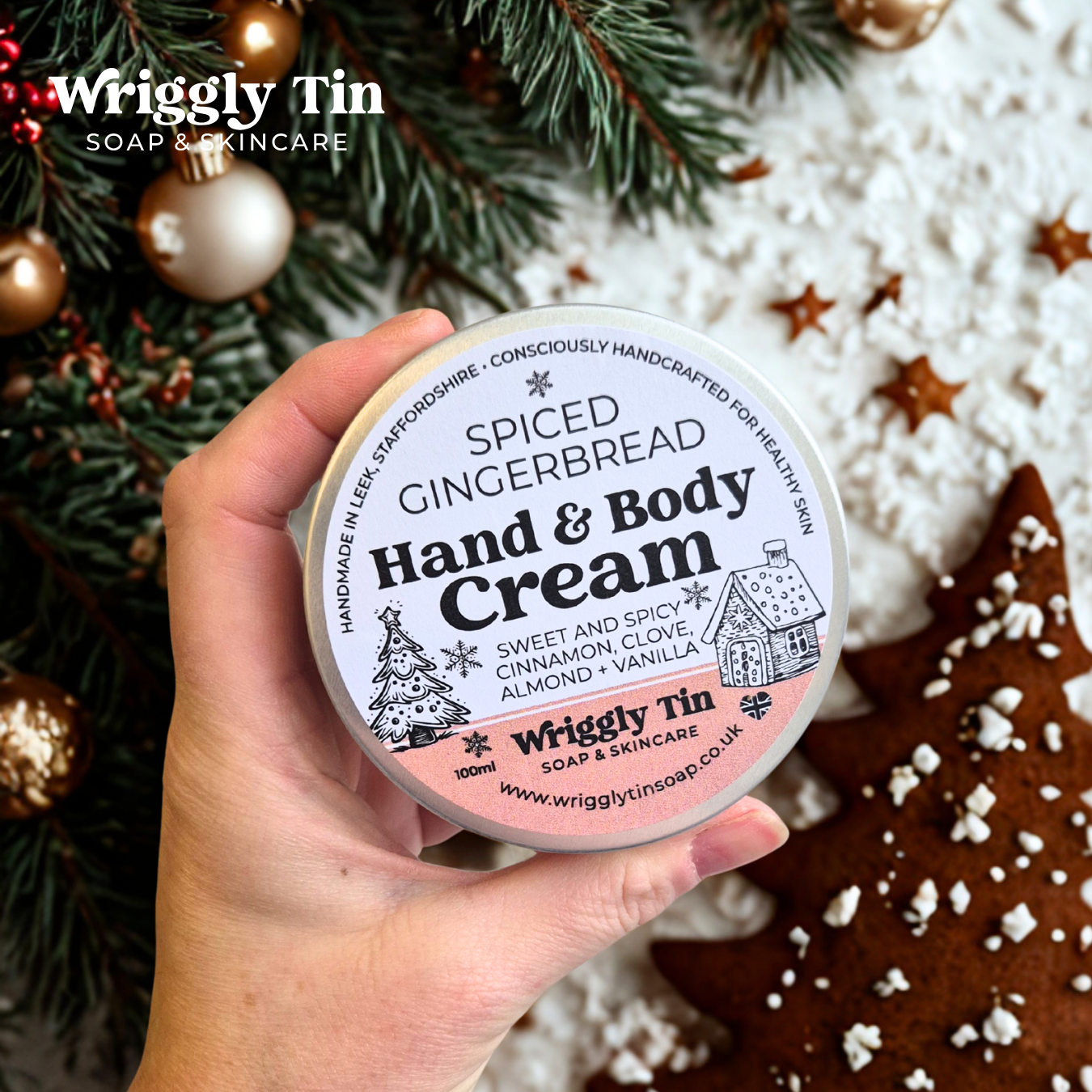 Spiced Gingerbread Hand & Body Cream