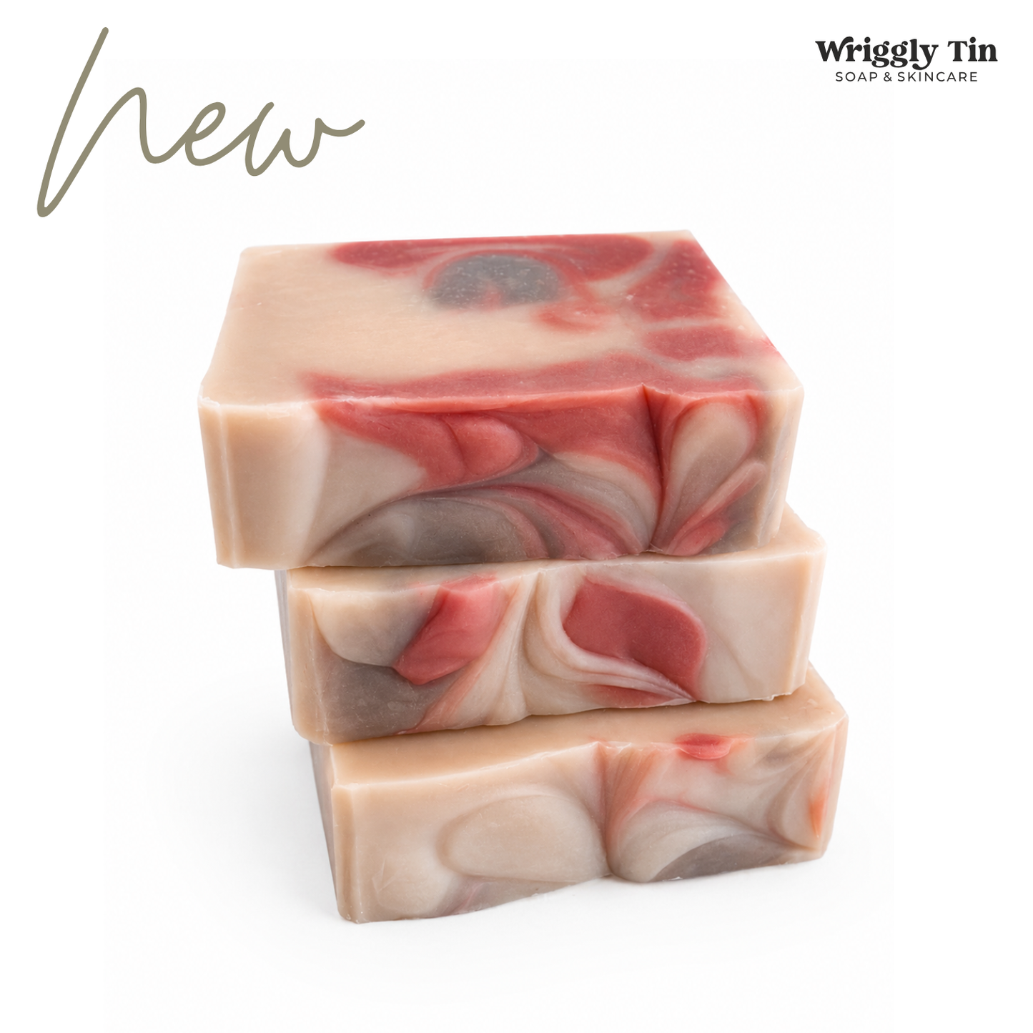WILD RHUBARB & CINNAMON - Goat Milk Soap