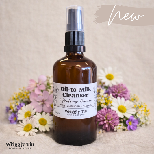 OIL-TO-MILK CLEANSER (NEW) - and make-up remover