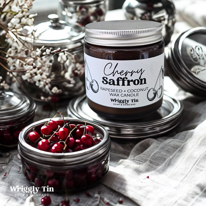 CANDLES - AMBER JAR WITH RAPESEED + COCONUT WAX (20HR)