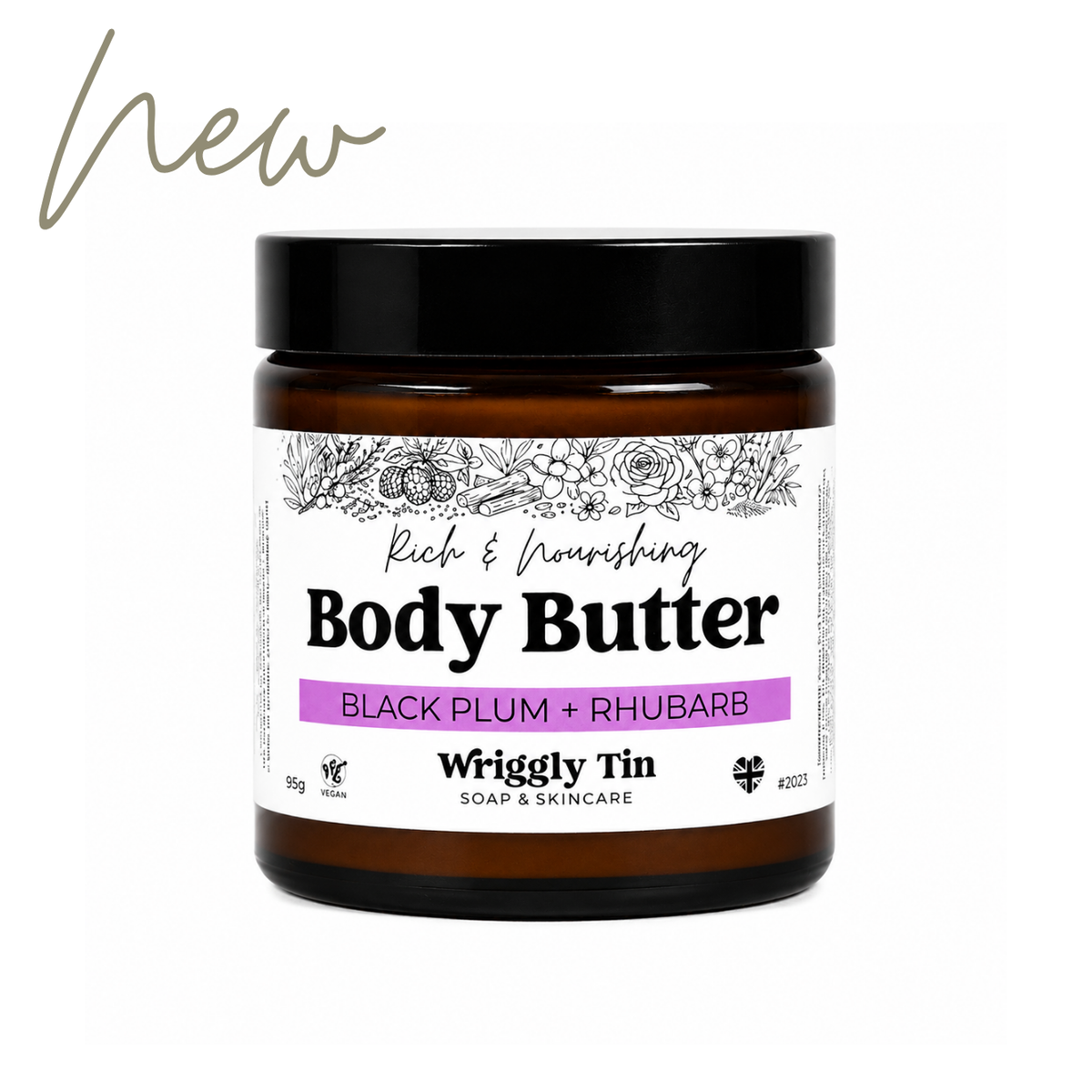 BODY BUTTER - Black Plum & Rhubarb