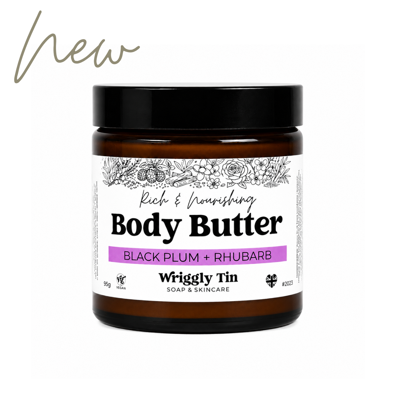 BODY BUTTER - Black Plum & Rhubarb