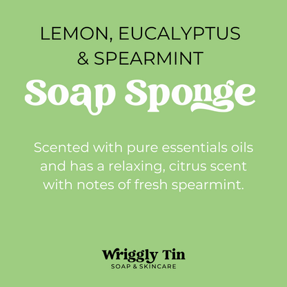 EXFOLIATING SOAP SPONGES (vegan)