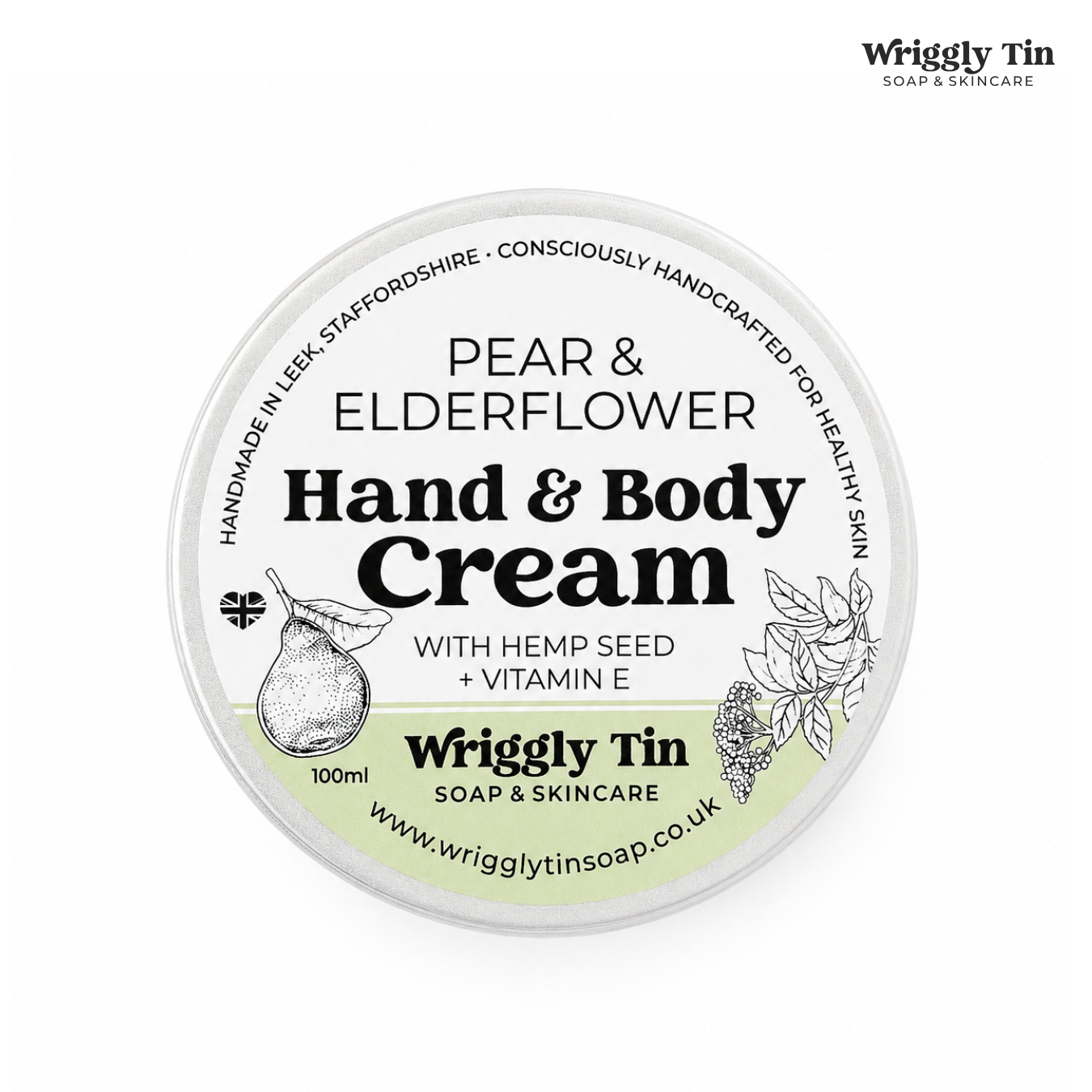 HAND & BODY CREAMS - with Vitamin E & Hemp Seed Oil (100ml)