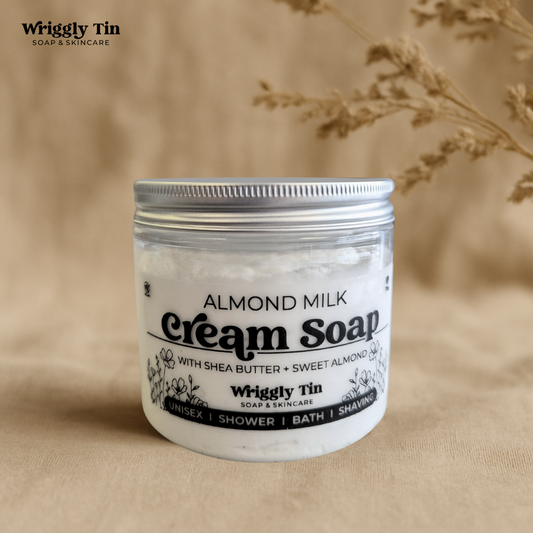 Cream (Whipped) Soap - Almond Milk