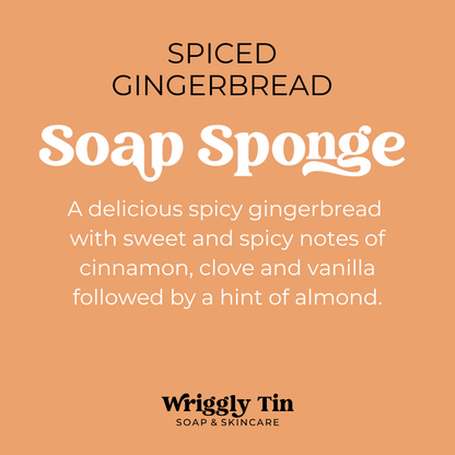 EXFOLIATING SOAP SPONGES (vegan)