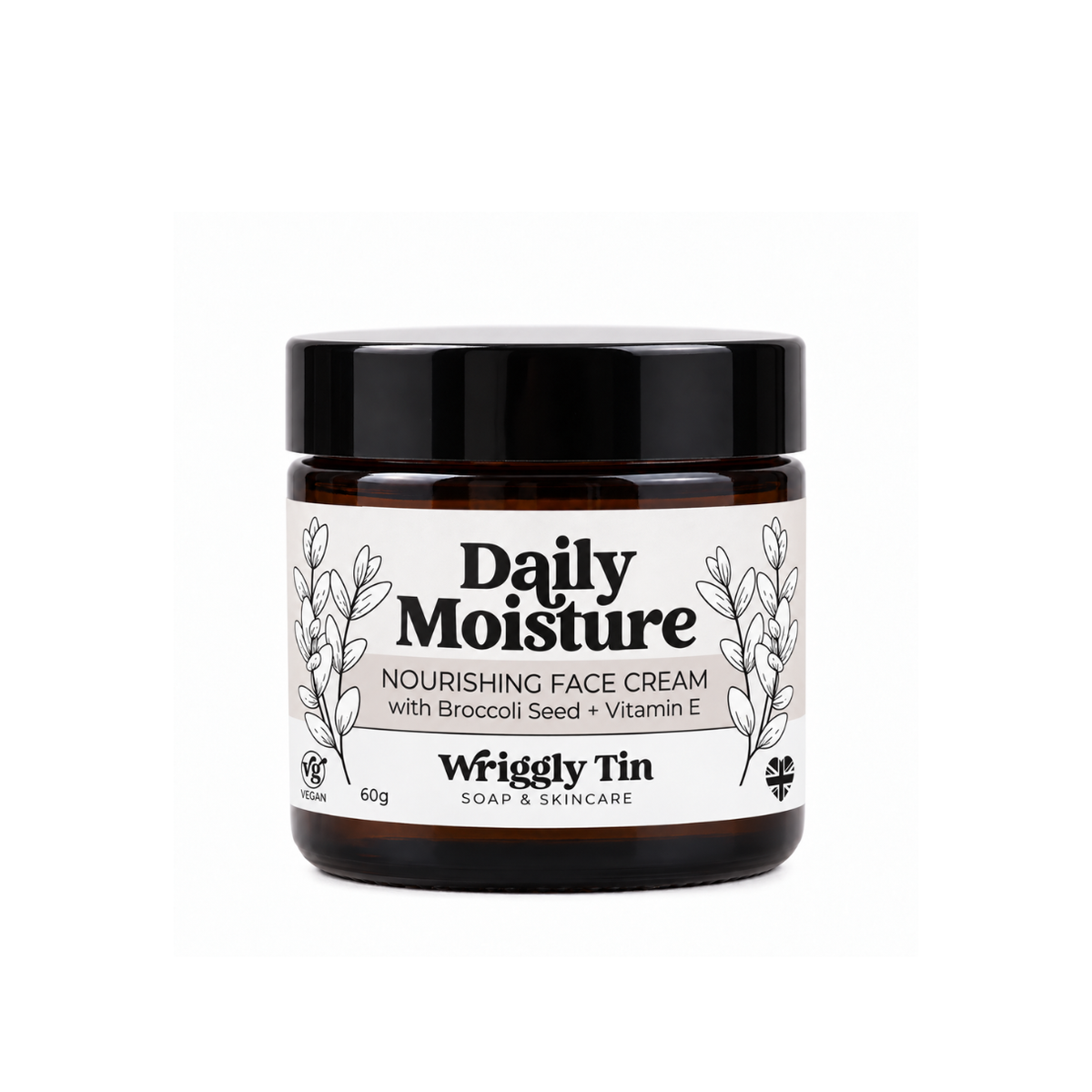 DAILY MOISTURE FACE CREAM - With Broccoli Seed + Vitamin E