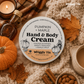 HAND & BODY CREAM - Pumpkin + Maple (Limited Edition)