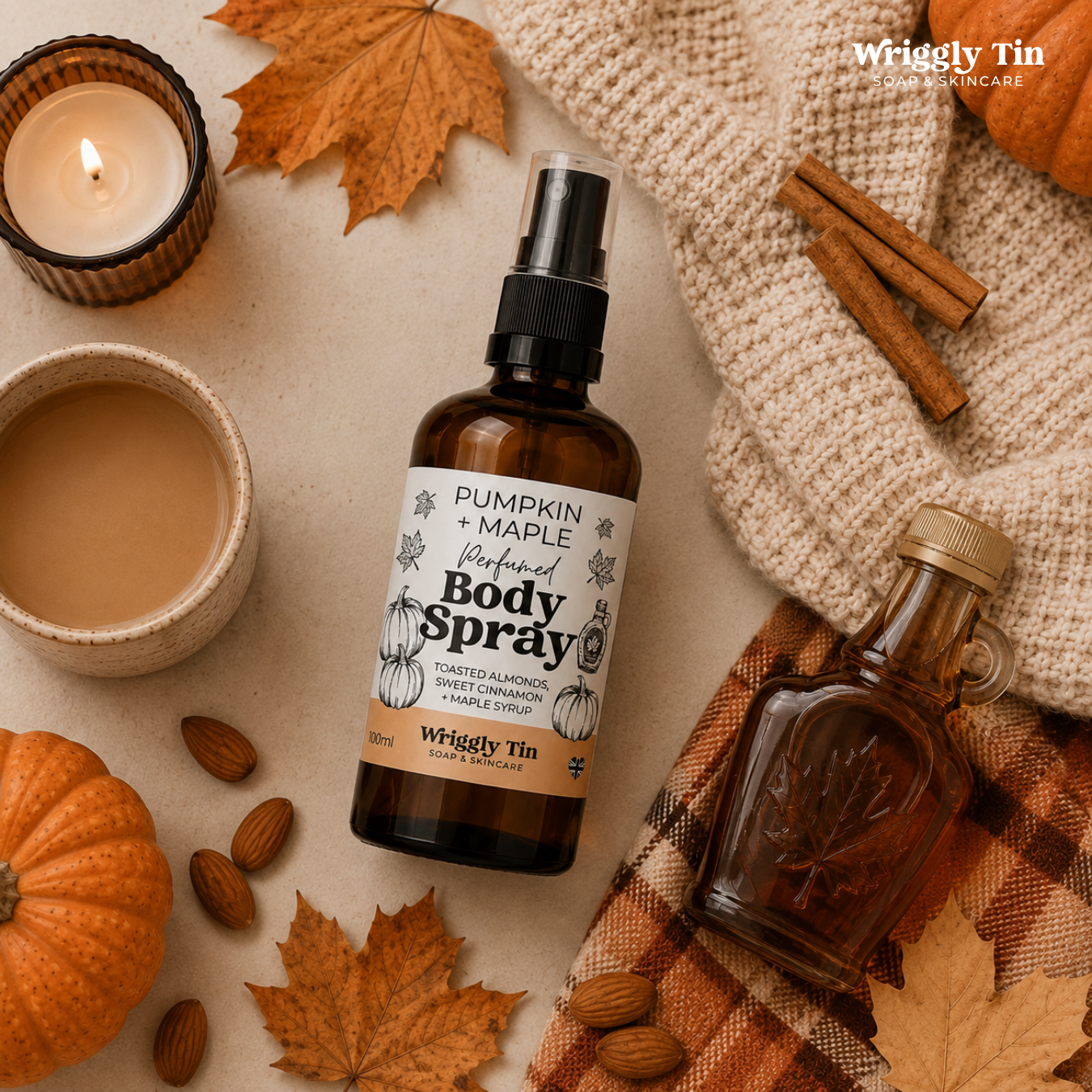 BODY SPRAY - Pumpkin & Maple (Limited Edition)