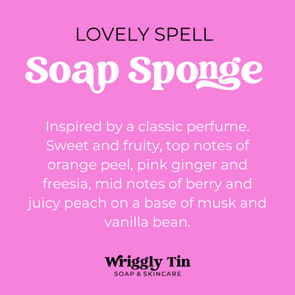 EXFOLIATING SOAP SPONGES (vegan)