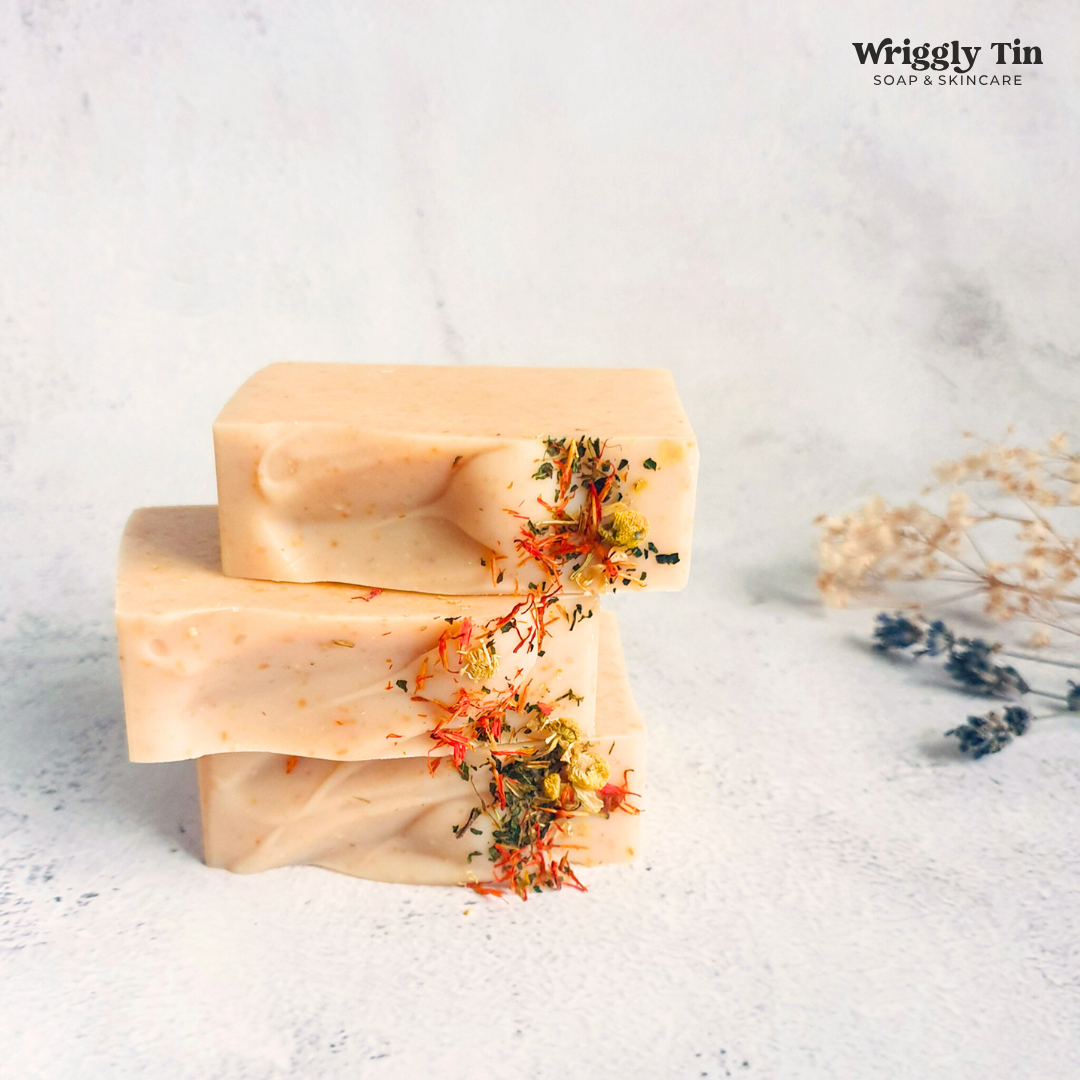 Soaps for very sensitive skin