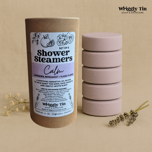 SHOWER STEAMERS - Calm (Lavender, Bergamot + Ylang Ylang)