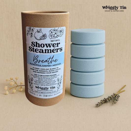 SHOWER STEAMERS - Breathe (Eucalyptus, Juniper + Menthol)