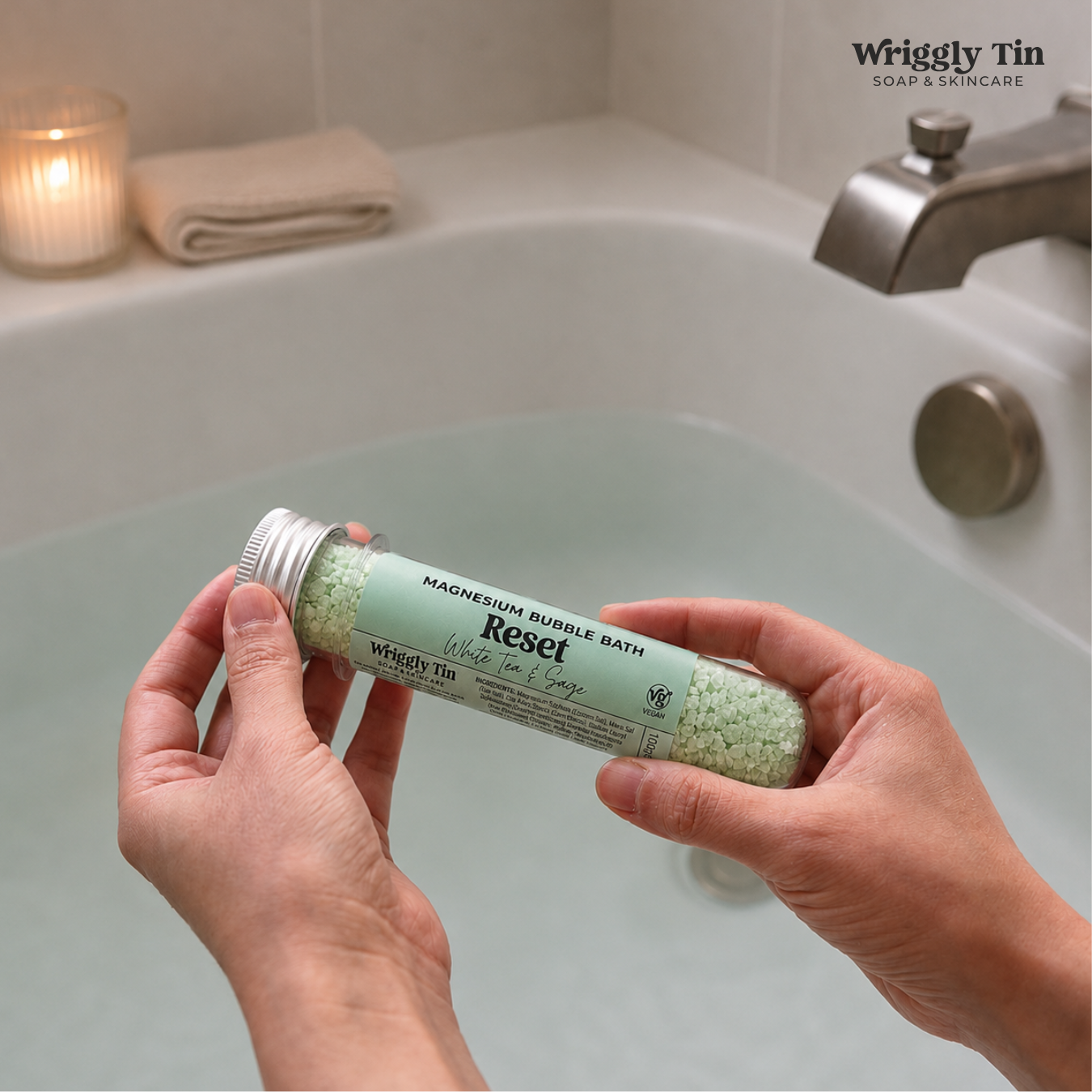 MAGNESIUM BUBBLE BATH - Individual bath shots (NEW)