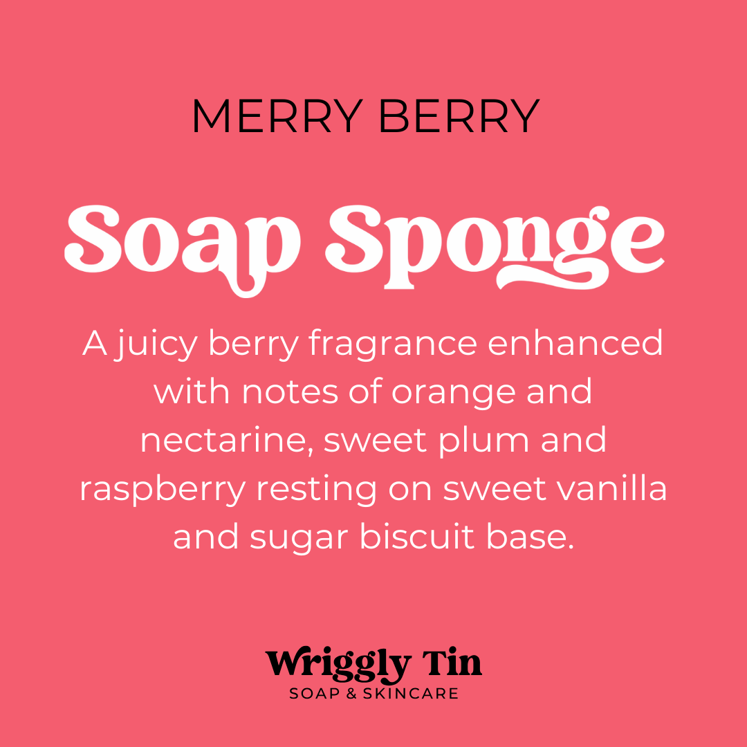 EXFOLIATING SOAP SPONGES (vegan)