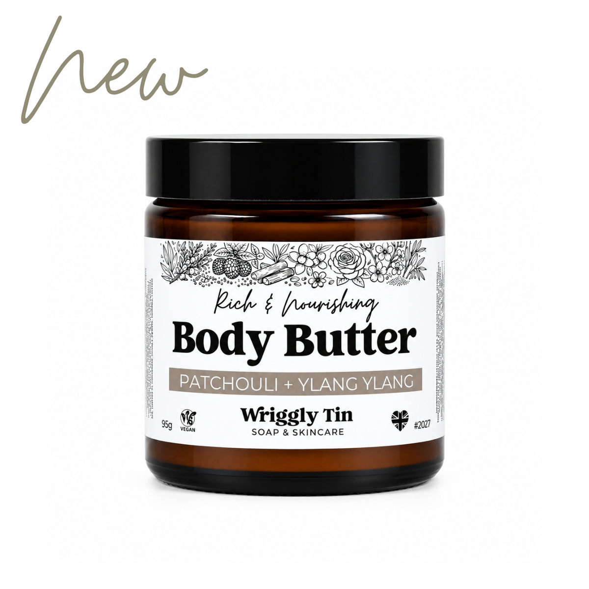 BODY BUTTER - Patchouli & Ylang Ylang