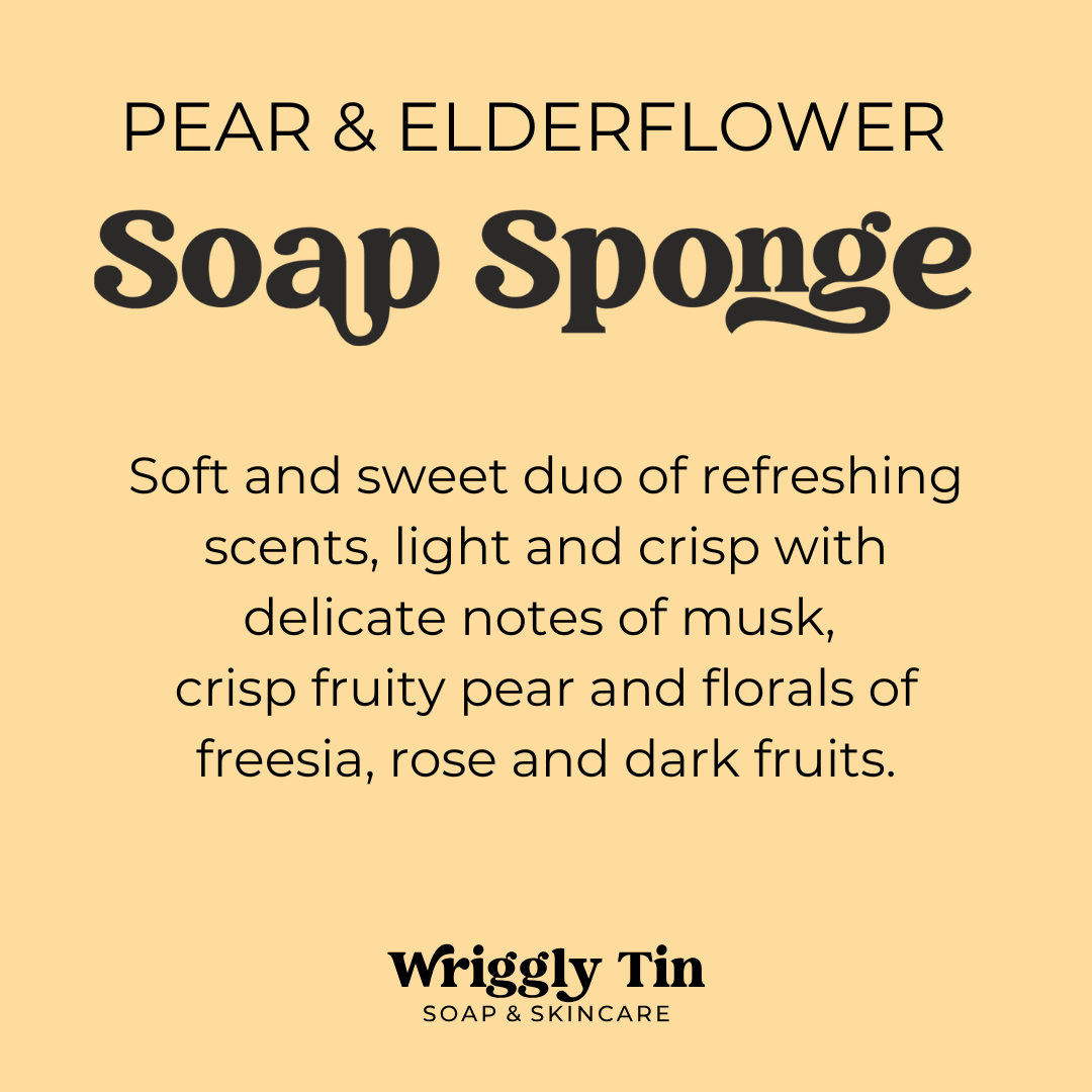 EXFOLIATING SOAP SPONGES (vegan)