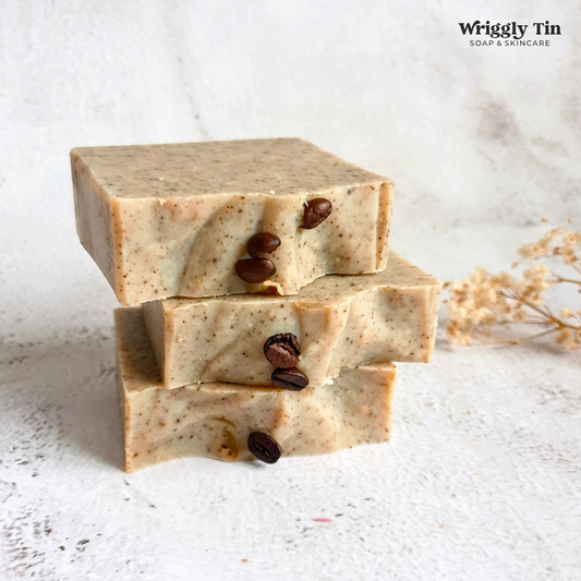 SANDALWOOD + COFFEE - Coconut Milk Soap (vegan)