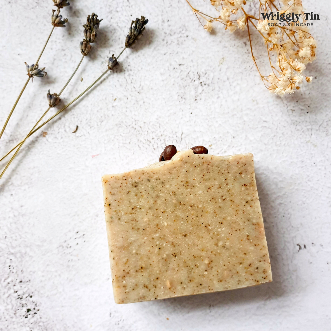 SANDALWOOD + COFFEE - Coconut Milk Soap (vegan)