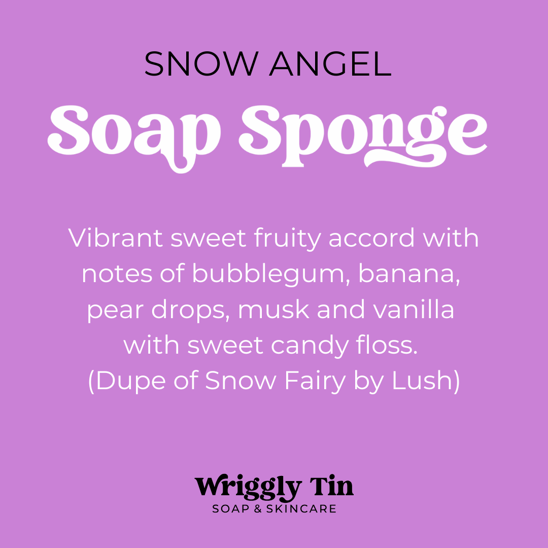 EXFOLIATING SOAP SPONGES (vegan)