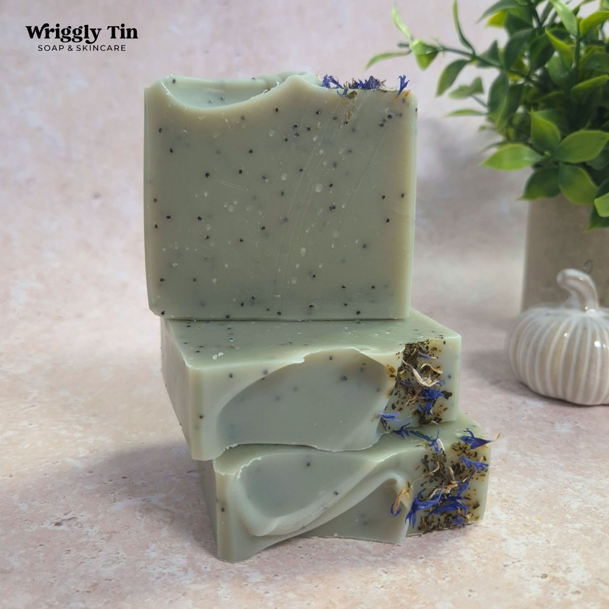 MINT & PATCHOULI - Goat Milk Soap with Hempseed