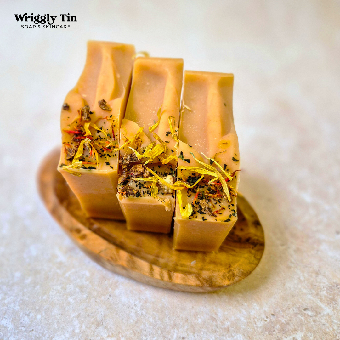 PUMPKIN, CINNAMON + ORANGE - Oat Milk Soap (vegan)