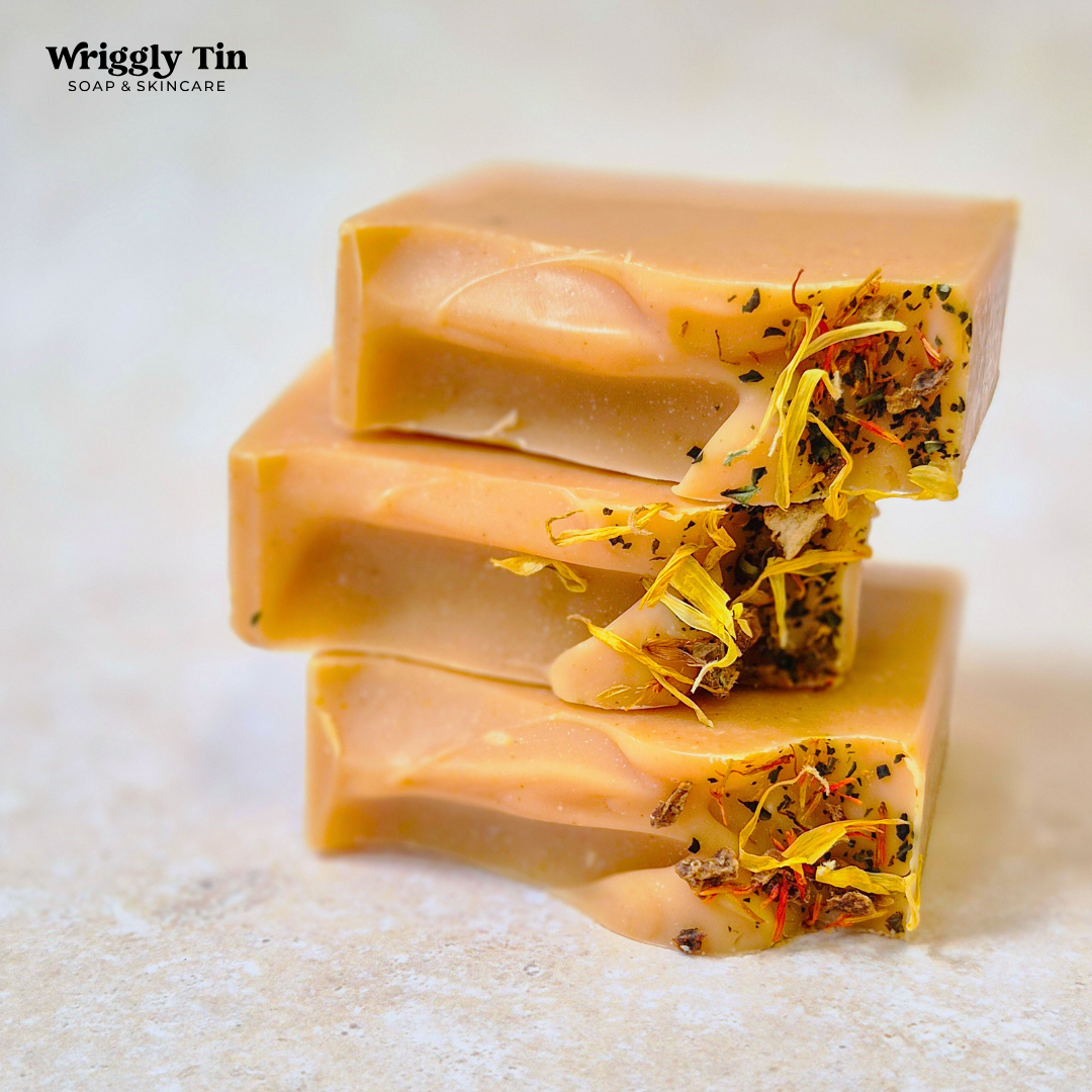 PUMPKIN, CINNAMON + ORANGE - Oat Milk Soap (vegan)