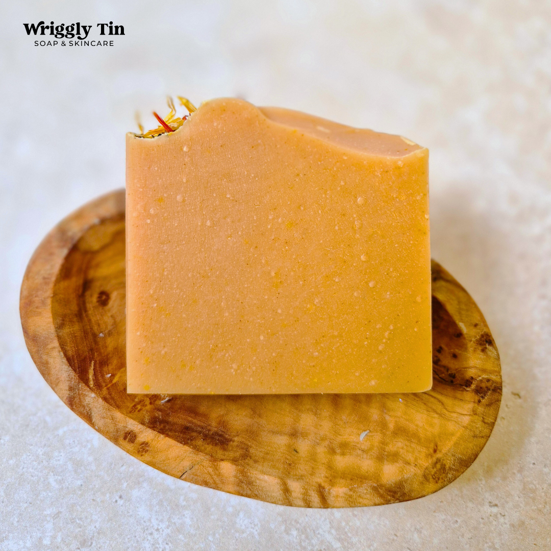 PUMPKIN, CINNAMON + ORANGE - Oat Milk Soap (vegan)