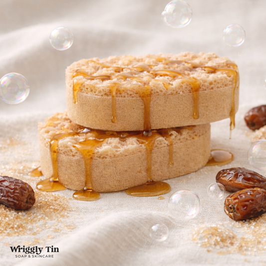 EXFOLIATING SOAP SPONGES - NEW SCENTS (vegan)