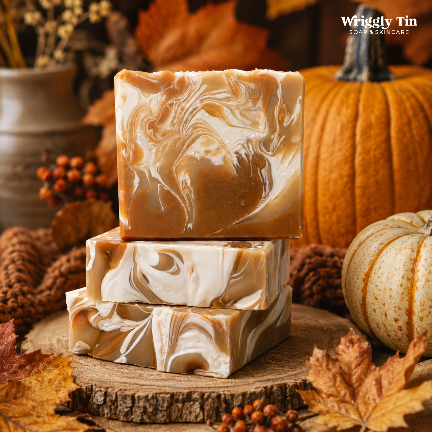 PUMPKIN & MAPLE - Goat Milk Soap