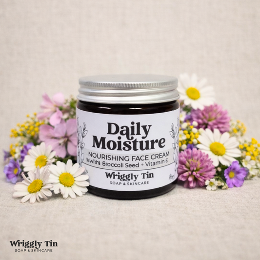DAILY MOISTURE FACE CREAM - With Broccoli Seed + Vitamin E