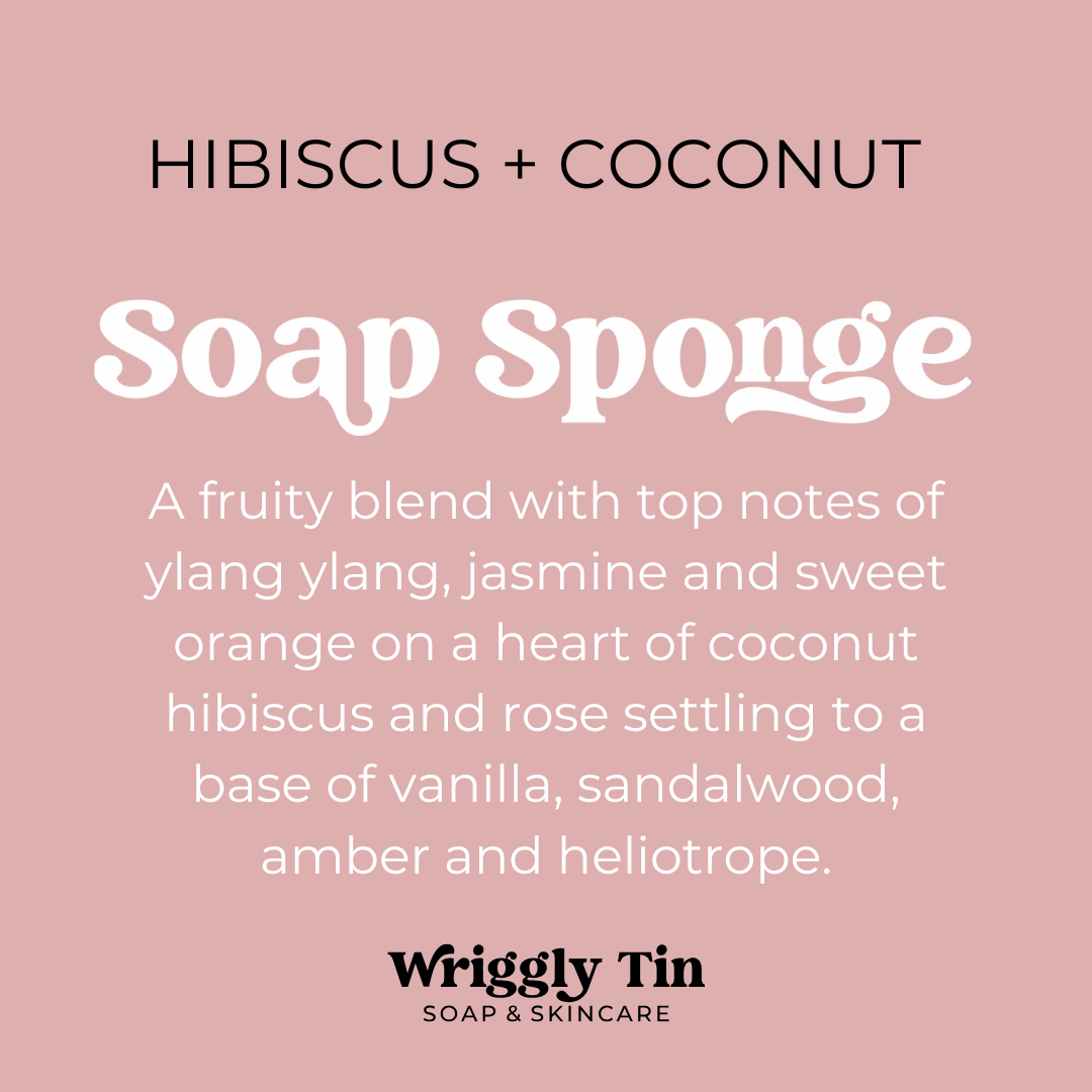 EXFOLIATING SOAP SPONGES (vegan)