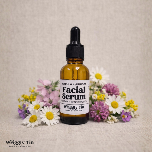 MARULA + APRICOT FACIAL SERUM - for Dry & Sensitive skin