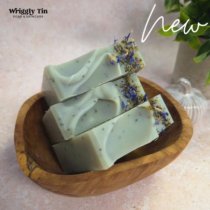 MINT & PATCHOULI - Goat Milk Soap with Hempseed