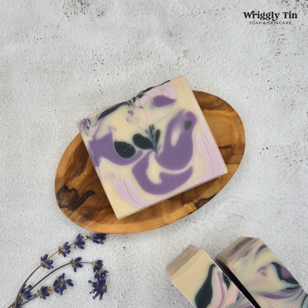 PLUM, ROSE & PATCHOULI - Goat Milk Soap