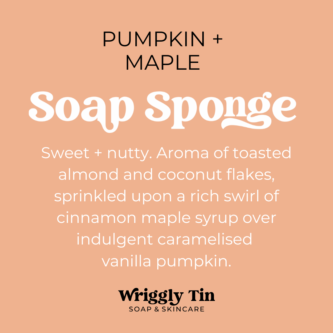 EXFOLIATING SOAP SPONGES (vegan)