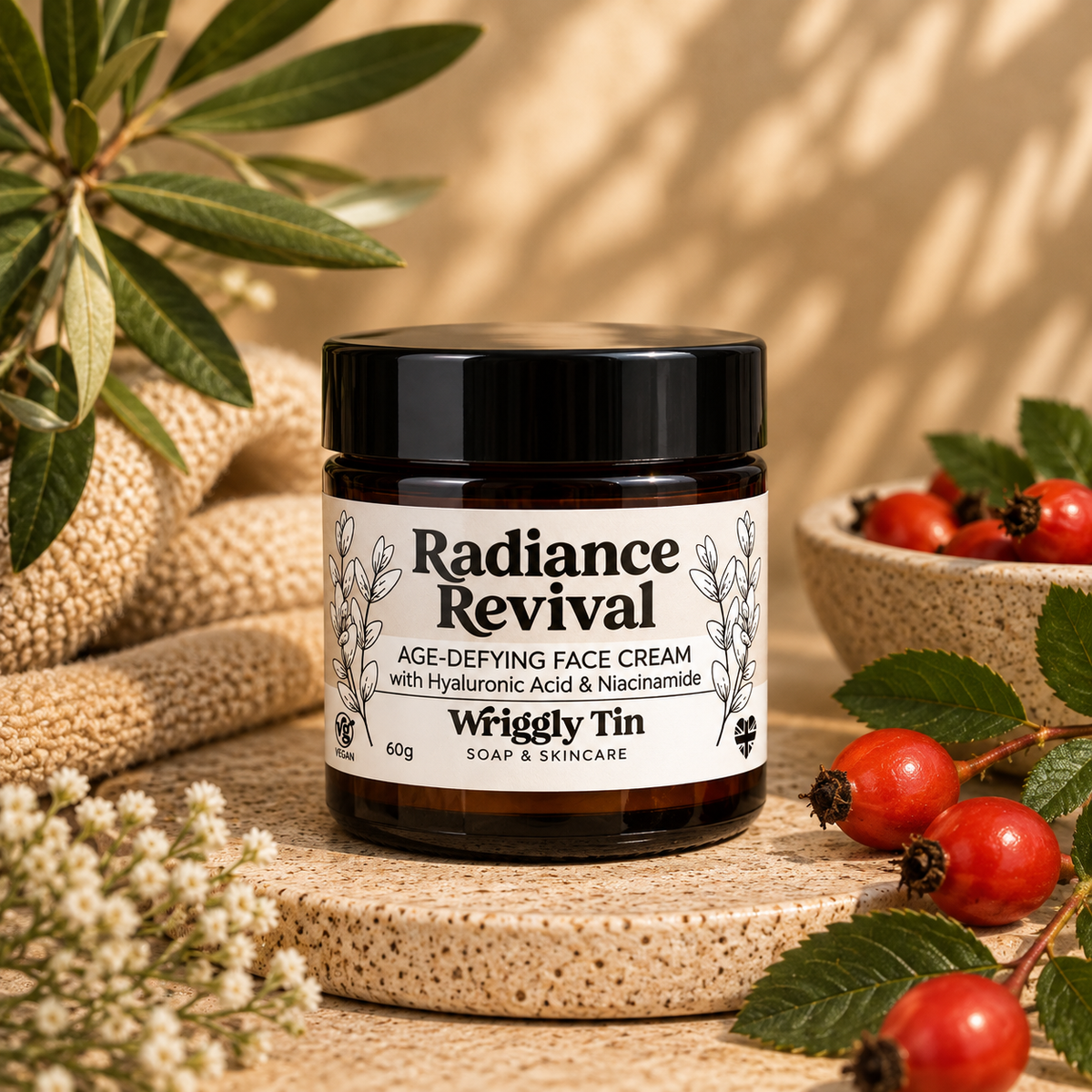 RADIANCE REVIVAL FACE CREAM - with Hyaluronic Acid & Niacinamide