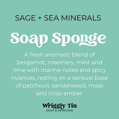 EXFOLIATING SOAP SPONGES (vegan)