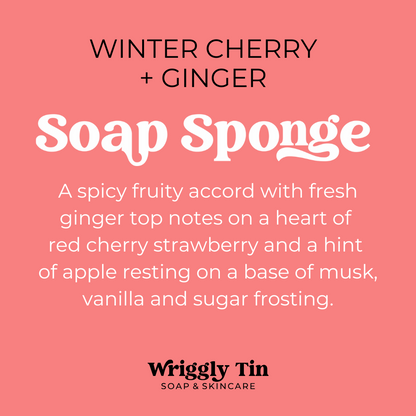 EXFOLIATING SOAP SPONGES (vegan)
